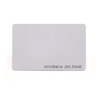 Holograma personalizado PVC RFID tarjeta en blanco UID impresora de número de inyección de tinta F08 1K tarjeta inteligente con Chip