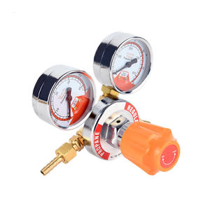 Équipement de soudage en laiton, régulateur de débit, vanne de réduction de pression au propane GPL, filetage externe, manomètre de pression de gaz, régulateur d'oxygène - Product Image 5