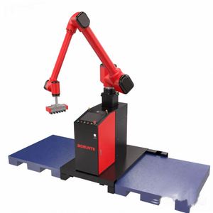 Automatice su Paletización con el Brazo Robótico Móvil Motorizado BRTMD193001A PLC. Capacidad de 30 kg, Longitud del brazo 1850 mm, Clasificación IP54. Carga útil - Product Image 1
