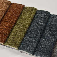 Großhandel Günstiger Heimtextilien-Sofastoff Samt Wildleder Chenille 100% Polyester Gewebter Polsterstoff für Sofa & Wohnzimmerstuhl