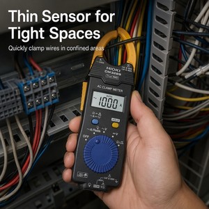 HIOKI CM3289 แคลมป์มิเตอร์วัดกระแสไฟฟ้าแบบดิจิตอล True RMS พร้อมจอ LCD รองรับการทดสอบกระแสไฟฟ้า AC - Product Image 2