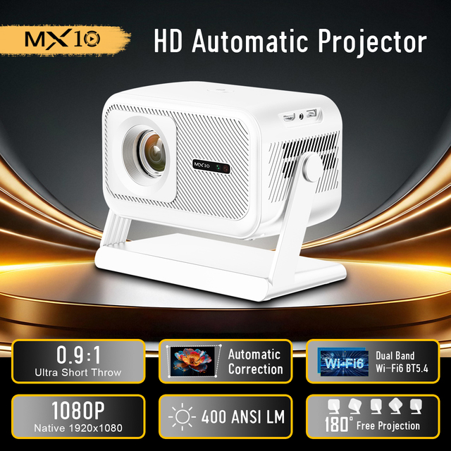 MX10 100 Android Smart Projector Price hd Led Home Theater Projector Proyector 4k