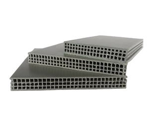 Papan Formwork plastik PP 18mm tahan lama dan dapat digunakan kembali untuk beton penstabil konstruksi - Product Image 2