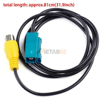 Câble adaptateur de connecteur Fakra Z vers RCA
