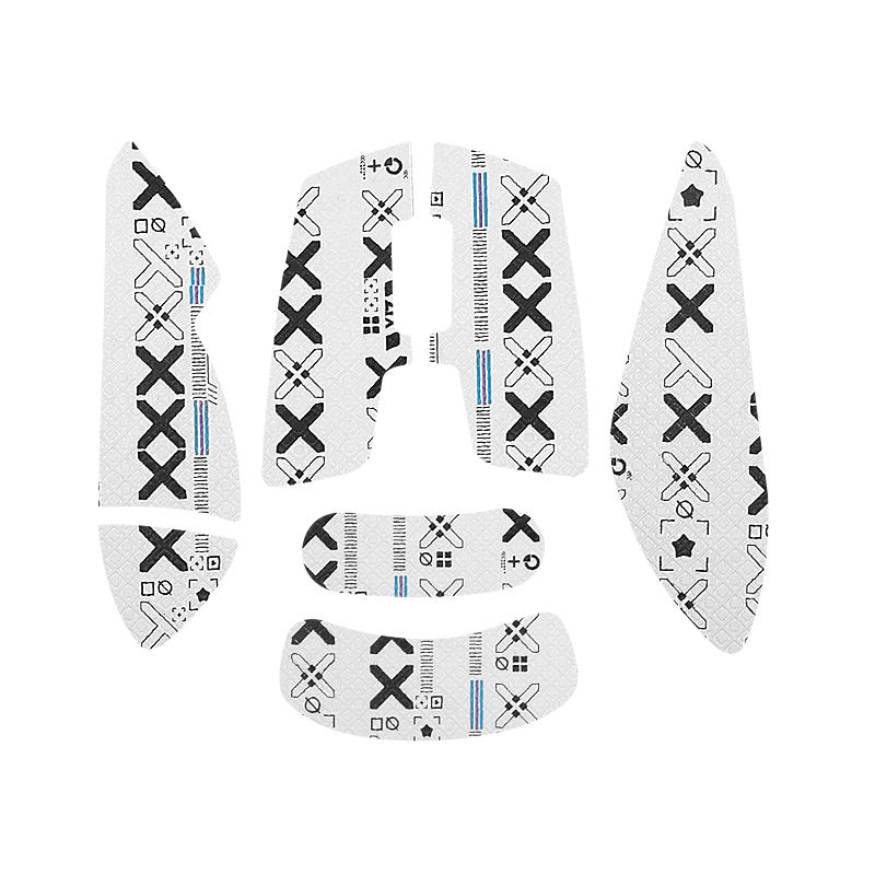 Autocollant de souris tout compris, 1 pièce, blanc