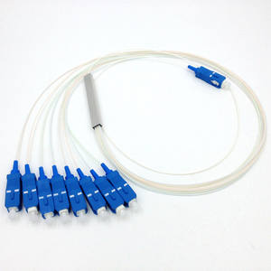 FTTH pasif 1x3 rak serat optik dudukan SC APC UPC 1 <span class=keywords><strong>2</strong></span> 4 8 16 32 64 128 /3 cara Plc Splitter - Product Image 6
