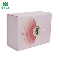 Boîte de parfum biodégradable Eco Green, boîte en papier recyclable, taille personnalisée, logo de marque, boîte cadeau rigide pour l'emballage de flacons de parfum