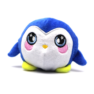 Jouets en peluche personnalisés en forme d'animaux pour bébés, en mousse à mémoire de forme de haute qualité, brodés, en PU coloré, anti-stress, vente en gros - Product Image 3