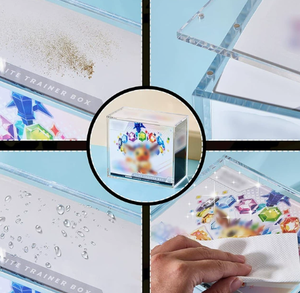 Caja de almacenamiento de productos acrílica con imán fuerte, caja de exhibición y almacenamiento de productos con protección, caja acrílica con tapa magnética - Product Image 3