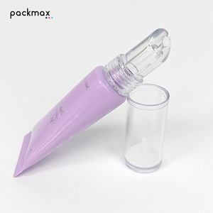 Tube de gloss à lèvres incliné personnalisé de 10 ml, flacon rechargeable pour huile à lèvres, tube souple pour crème à lèvres, tube pour crème gel pour les yeux - Product Image 4