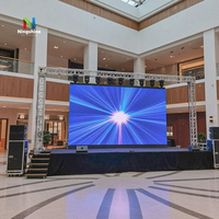 16 Bit gri seviye P3.91 P2.97 iç mekan Led ekranı modüler sahne merkezi kiralama LED ekran Video duvar