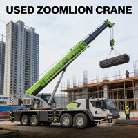 Grue de levage d'occasion Zoomlion 100 tonnes, haute performance, prix bas, avec composants essentiels, grue de construction