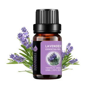 Essential Oil Lavender Aromatherapy 100 % Pure Nature High Quantity 10ml Private Label