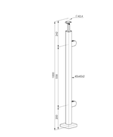 Pièces de garde-corps câblé : Tendeur de câble en acier inoxydable 304 316 pour balcon extérieur, terrasse, main courante, balustrade et poteau de garde-corps en verre