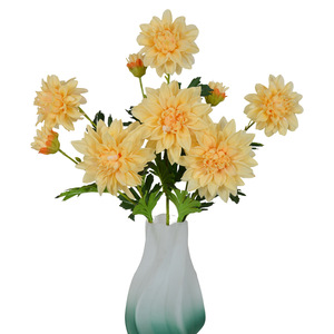 Flor Artificial de Dalia en Colores Mixtos, Flor de Seda con Tacto Natural para Decoración de Bodas y Hogar - Product Image 5