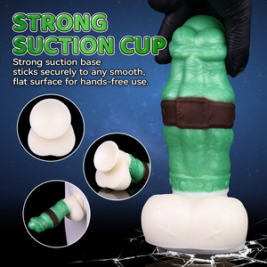 ELKKOST Plug Anale in Silicone, Dildo Anale Fantasy, Giocattoli Sessuali Morbidi in Silicone, Stimolatore Anale, Masturbatore, Giocattoli Sessuali per Uomini e Donne - Product Image 4