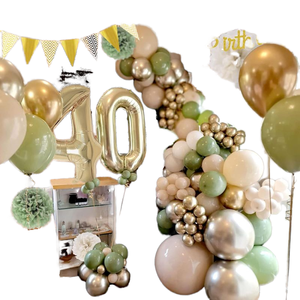 Kit de Guirnalda de Globos de Látex Verde Salvia para Fiestas, Cumpleaños, Graduación, Acción de Gracias, Navidad, Pancarta Duradera - Product Image 5