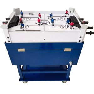Carrito Enfriador de Hockey Rodante Personalizado de 63L, Caja de Hielo Metálica con Ruedas para Mantener Frío al Aire Libre - Product Image 2