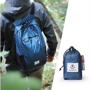 Free sample Lightweight, spacious, and waterproof, this factory-made outdoor <b>foldable</b> backpack features a printed logo - Product Image 6