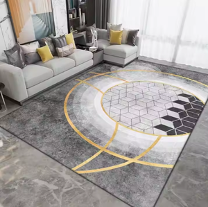 Tappeto e Moquette di Lusso in Poliestere di Grande Formato per Soggiorno, Moderno e Realizzato <span class=keywords><strong>a</strong></span> Macchina, Ideale per Preghiera ed Esercizio - Product Image 4