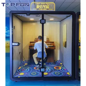 Manufacturers Supply Modular Soundproof Booth Office Pods Fast Assemble Phone Booth Music Soundproof Room