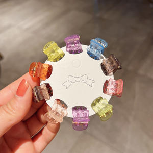 कारखाने थोक 10 pc/बॉक्स मिनी छोटे क्लैव बच्चों के लिए रंगीन कैंडी उच्च गुणवत्ता वाले प्लास्टिक मीठा हिंग - Product Image 6