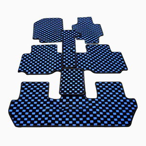 Tapis de sol de voiture personnalisés de bonne qualité et sur mesure en damier pour honda freed mats oem JDM ODM - Product Image 2