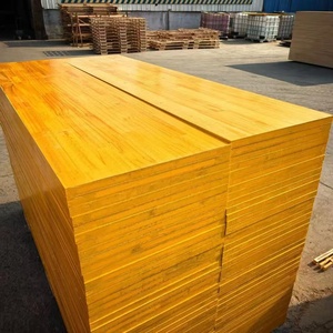 Panneau de coffrage en bois massif 3 plis jaune, facile à manipuler, <span class=keywords><strong>prix</strong></span> de gros usine - Product Image 1