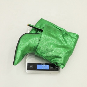 Large Size 47 Sequin Materials Thin High Heel Overlay <b>Boots</b> Wide Fit Stiletto Shoes Women's Knee High <b>Pants</b> Booties - Product Image 6