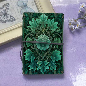 A6 Notebook le bon choix pour la comptabilité <span class=keywords><strong>des</strong></span> étudiants Ledger pratique et <span class=keywords><strong>états</strong></span> <span class=keywords><strong>financiers</strong></span> Notes avec <span class=keywords><strong>des</strong></span> feuilles de fleurs et ou - Product Image 2