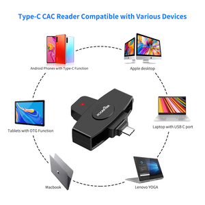 Lecteur de carte à <span class=keywords><strong>puce</strong></span> Portable ISO 7816 ACS USB-C lecteur de carte <span class=keywords><strong>sim</strong></span> EMV à accès commun - Product Image 3