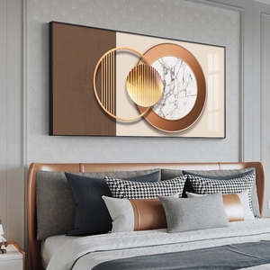 Decoración de pared del dormitorio <span class=keywords><strong>Cuadros</strong></span> minimalistas geométricos de lujo Arte abstracto Marco flotante Pintura <span class=keywords><strong>Cuadros</strong></span> de pared de salón Pinturas - Product Image 3