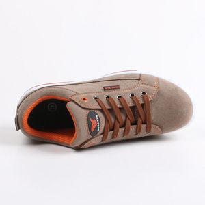 Chaussures <span class=keywords><strong>de</strong></span> travail <span class=keywords><strong>de</strong></span> base <span class=keywords><strong>de</strong></span> haute qualité, en cuir <span class=keywords><strong>de</strong></span> vache véritable, à coupe mi-haute, avec embout en acier, pour l'été, bottes <span class=keywords><strong>de</strong></span> sécurité et <span class=keywords><strong>de</strong></span> lutte contre l'incendie, en promotion à prix abordable - Product Image 4