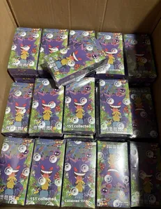 Boîte scellée Bestseller Pocket Monsters Original 151 Pack de cartes surprise Volume 3 Collection de cartes à échanger - Product Image 3