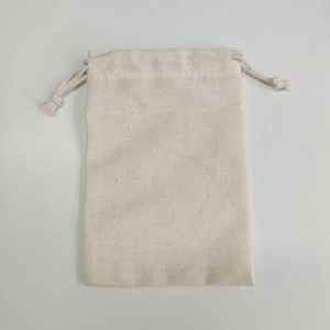 Custom Design Lovely Full Heat Transfer Printing Cotton Linen Drawstring Bag Cotton Jewelry Packing Drawstring <b>Pouch</b> - Product Image 2
