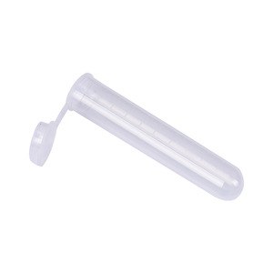 Chengbao Medical Devices Centrifuge <b>Tubes</b> 0.2ml 0.5ml 2ml 5ml Pointed Bottom Round Bottom Screw Cap Transparent <b>Plastic</b> - Product Image 1