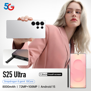 S25Ultra 5G Smartphone Drop-ship Deca Core <span class=keywords><strong>CPU</strong></span> Dual SIM MTK processore di riconoscimento facciale con <span class=keywords><strong>Display</strong></span> per il gioco - Product Image 3