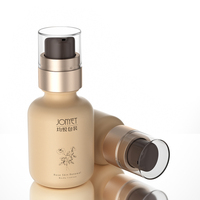 Conception originale moderne Bouteille de sérum de 60ml 40/100/150ml Emballage de soin de la peau mat Bouteille à pompe Emballage de cosmétique nu givré personnalisé