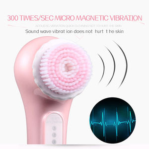 Cepillo de Limpieza Facial Eléctrico Iónico con Cerdas de Silicona Suave, Doble Cara, Limpieza Profunda de Poros y Exfoliación, Uso Doméstico - Product Image 5