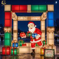 Maßgefertigte Beleuchtete Weihnachtsgeschenkbox mit Lichteffekten für Luxusmarken und Flagship-Einzelhandelsgeschäfte