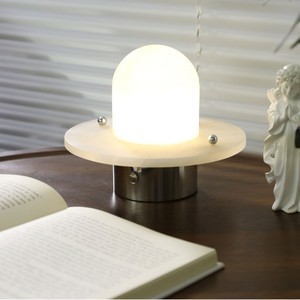 Marble Table <b>Lamp</b> E27 <b>LED</b> 220V Switch Control Eye Caring Night <b>Light</b> For Living Room Bedroom Bedside Decoration - Product Image 5