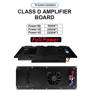 PFA2001 + CQ260DA 1500 W Altavoz de matriz lineal Audio Sonido digital Potencia profesional 1500 vatios Placa de módulo AMP activo - Product Image 2