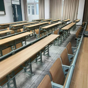 Escritorios <span class=keywords><strong>y</strong></span> <span class=keywords><strong>sillas</strong></span> modernos <span class=keywords><strong>de</strong></span> aleación <span class=keywords><strong>de</strong></span> aluminio para aulas universitarias con pizarras, combinación <span class=keywords><strong>de</strong></span> escritorio <span class=keywords><strong>y</strong></span> silla escolar - Product Image 3