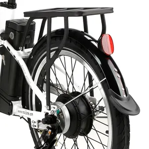 Motor de bicicleta eléctrica impermeable 36V/48V bicicleta eléctrica continuar 16 "a 28" rueda delantera o trasera Kit de Motor de cubo de bicicleta eléctrica 200W 350W