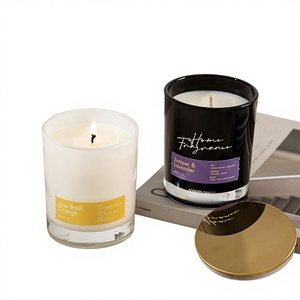 Günstige Handgemachte Duftkerzen aus Sojawachs Luxuriöse Glaskerzen & Raumduft Valentinstag-Geschenk - Product Image 1