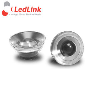 Lente óptica LED LedLink Optics LL01CT-DZM6015L06 de PC transparente de 15°-65° para LED CITIZEN - Product Image 1