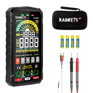 KAIWEETS ST600Y Smart Multimeter AC DC Voltage Current Multimeter Auto Range Handheld Multimeter