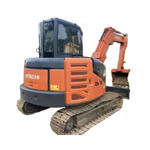 Miniexcavadora Hitachi ZX65USB de Segunda Mano, 3T, 2021, Pocas Horas de Trabajo, Bomba Hidráulica de Orugas, Rodamiento de 5 Toneladas - Product Image 1