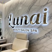 Enseigne lumineuse personnalisée avec logo rétroéclairé pour affichage extérieur – Lettres LED lumineuses pour l'image de marque des entreprises
