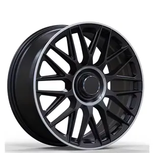 18 19 20* 8.0 8.5 9.5 Black Car Wheels Alloy Rims For Benz BMW Audi Alloy Wheel Rim